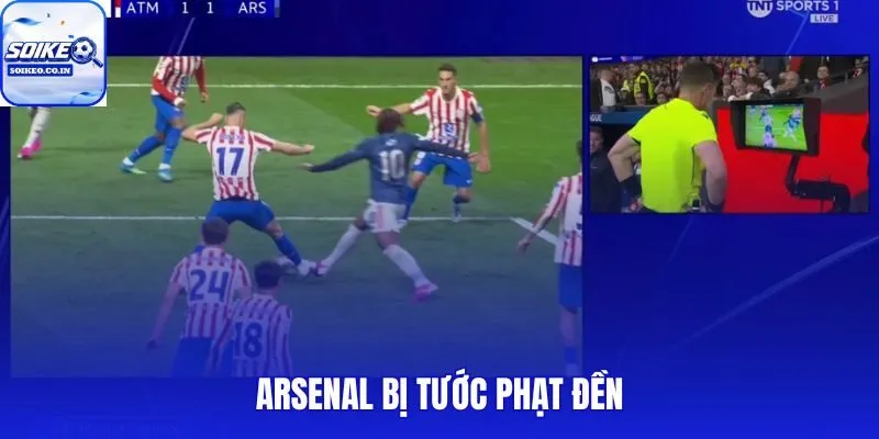 Arsenal Bị Tước Phạt Đền