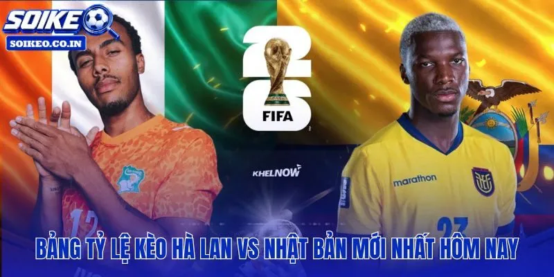 Tỷ lệ kèo Hà Lan vs Nhật Bản 03h00 15/06 phản ánh chênh lệch FIFA rõ rệt