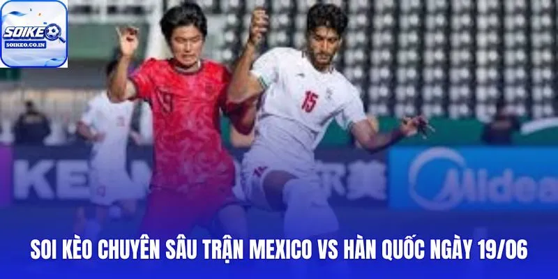 Phân tích dữ liệu chuyên sâu Mexico vs Hàn Quốc: 08:00 ngày 19/06