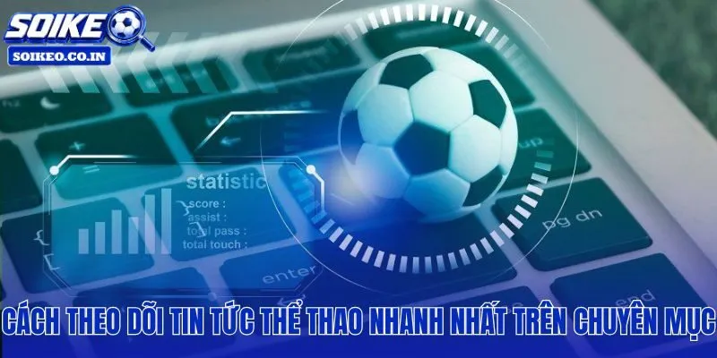 Theo dõi tin tức thể thao theo nhu cầu và khu vực nội dung phù hợp
