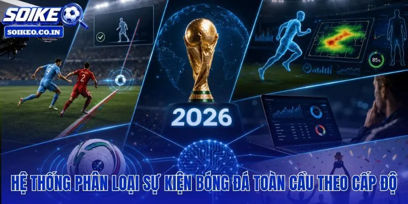 Lịch thi đấu phân tầng từ đội tuyển quốc gia đến câu lạc bộ