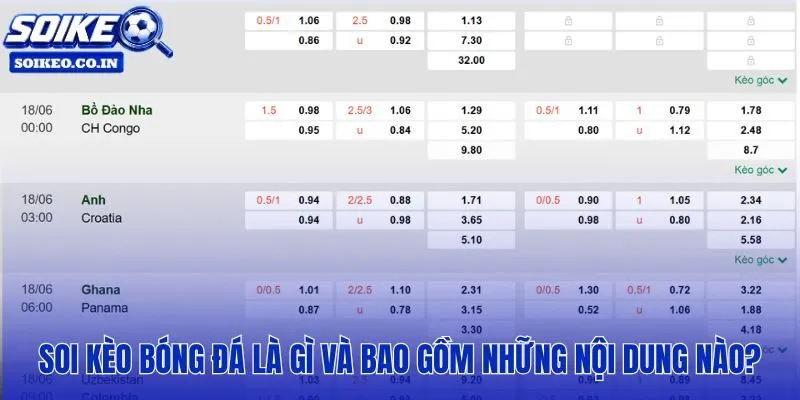 Soi kèo từ tỷ lệ odds đến phong độ và biến động thị trường