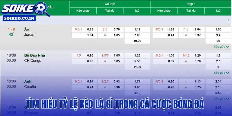 Tỷ lệ kèo và cơ chế định giá xác suất đằng sau bảng odds