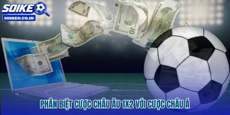 So sánh 1x2 và châu Á qua số cửa cùng chấp